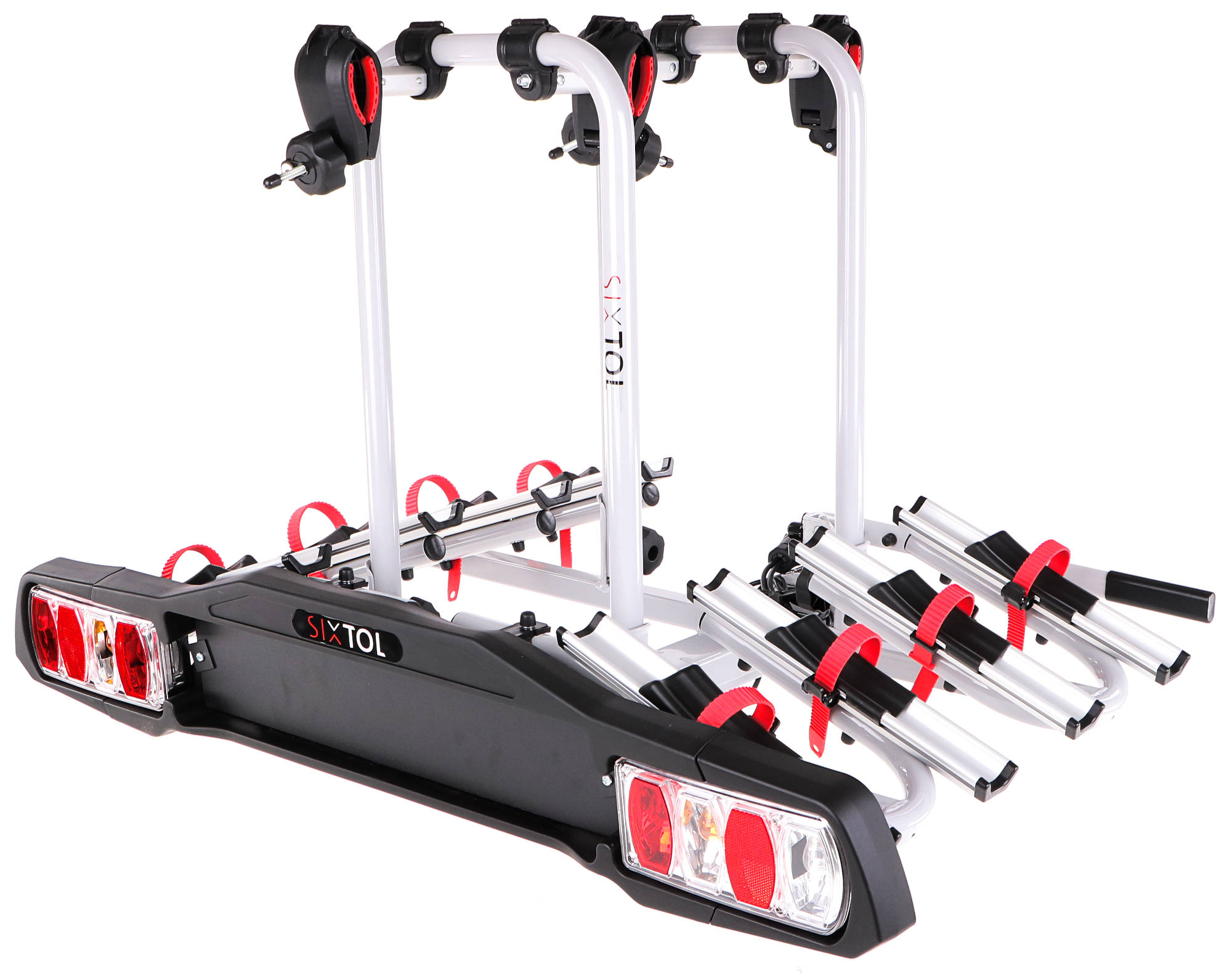 Nosič bicyklov na ťažné zariadenie BIKE 4 - 4 kole