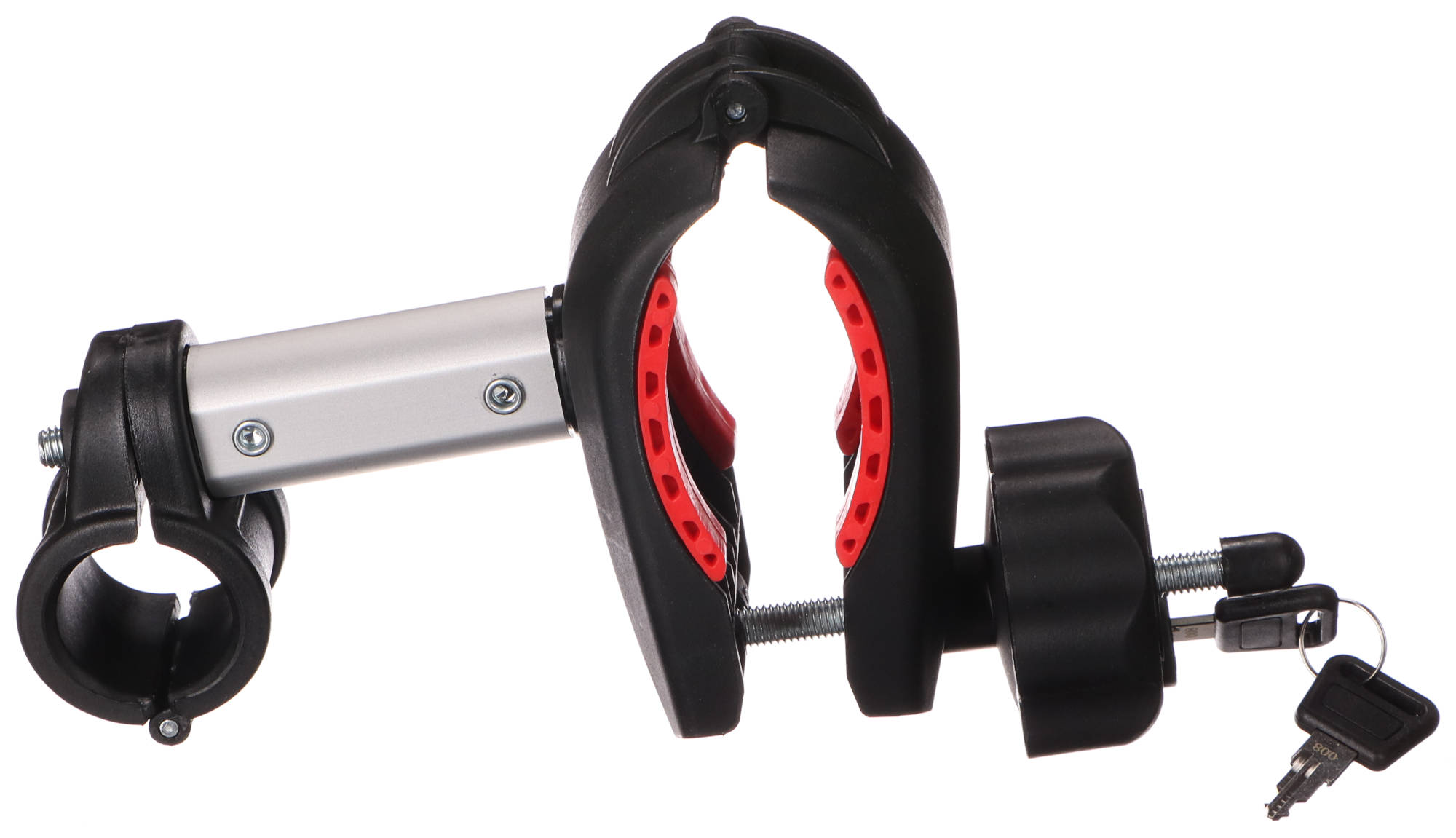 Rameno / držiak rámu bicykla k nosiču na ťažné zariadenie, krátke, dĺžka 7 cm - náhradný diel