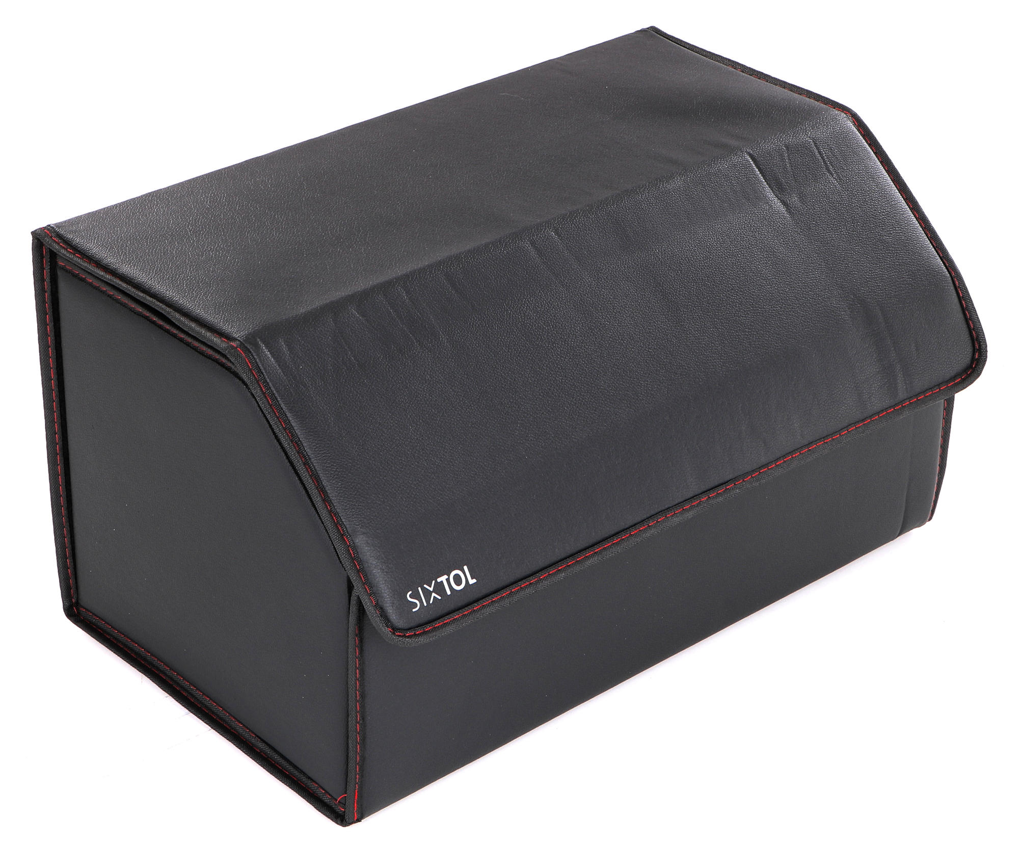 Organizér do kufra auta CAR COMPACT LEATHER L, 2 priehradky, skladací, s vekom