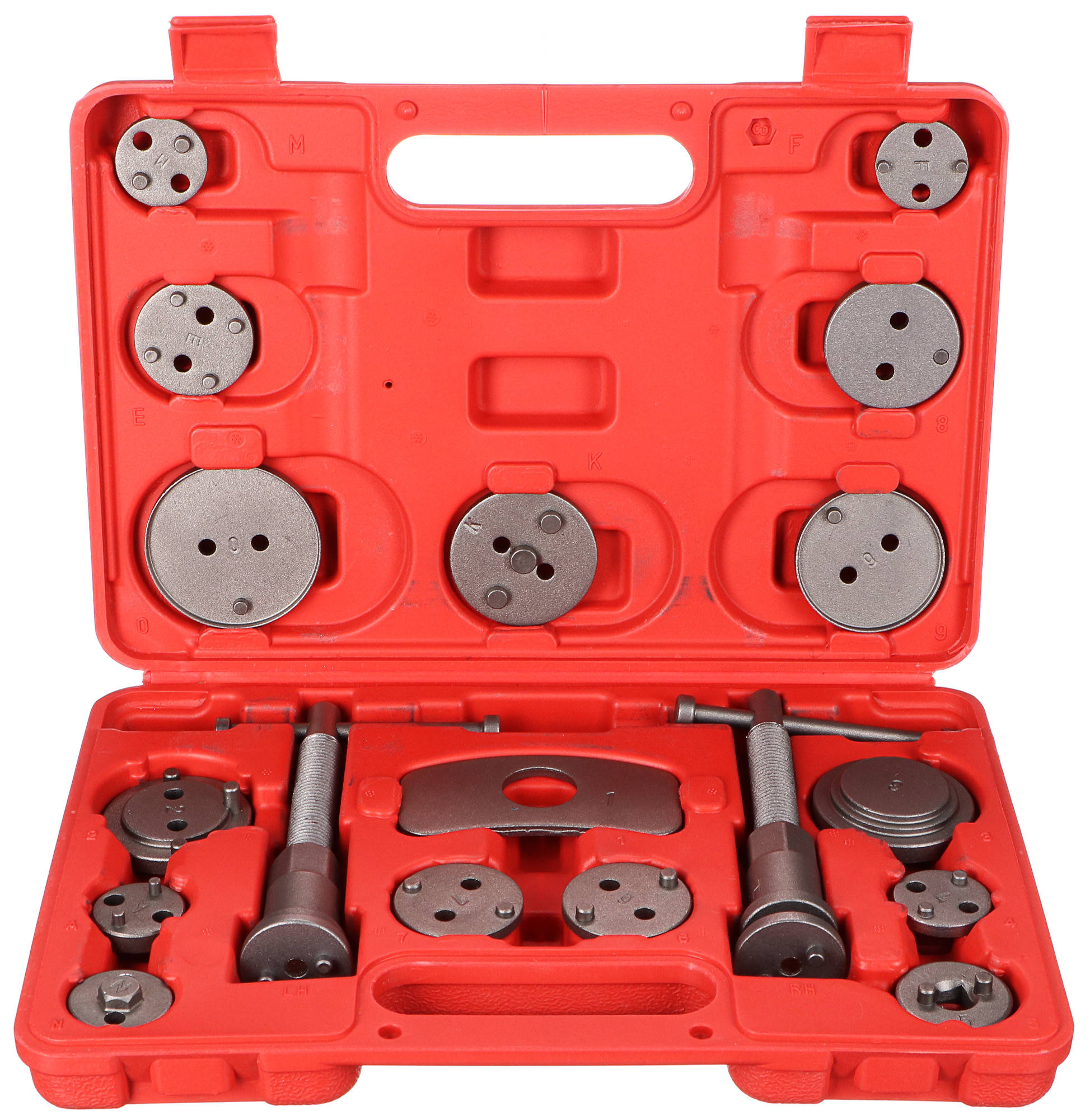 Stlačovač brzdových piestov MECHANIC BRAKE SET 18, sada 18 ks