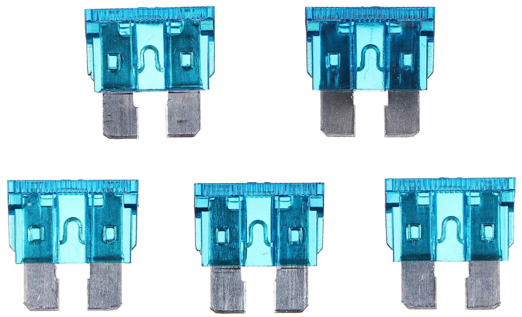Sada nožových automobilových poistiek MECHANIC FUSE SET 15A, 100 ks