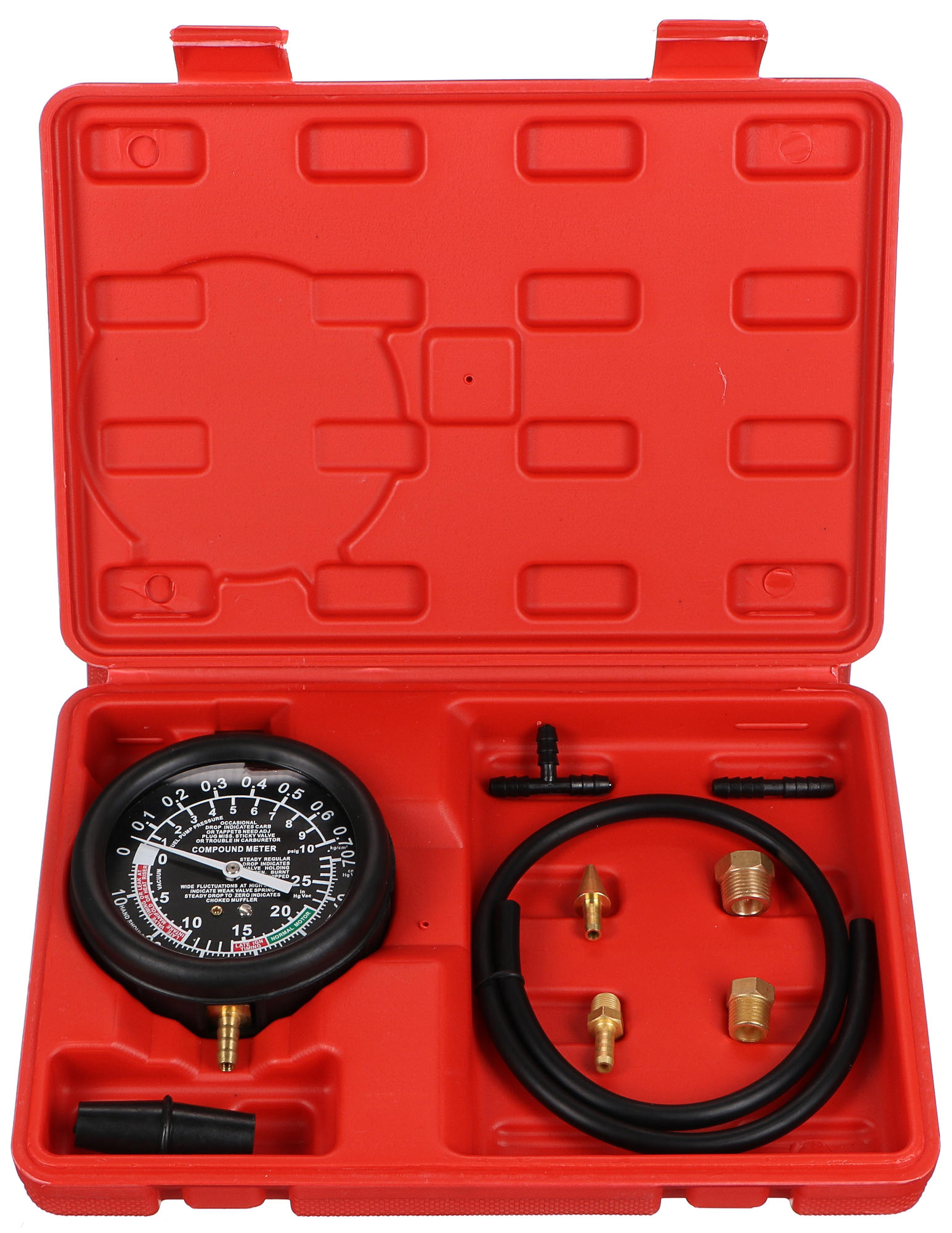 Sada na podtlakové/vakuové testovanie palivového čerpadla MECHANIC FUEL TESTER 9