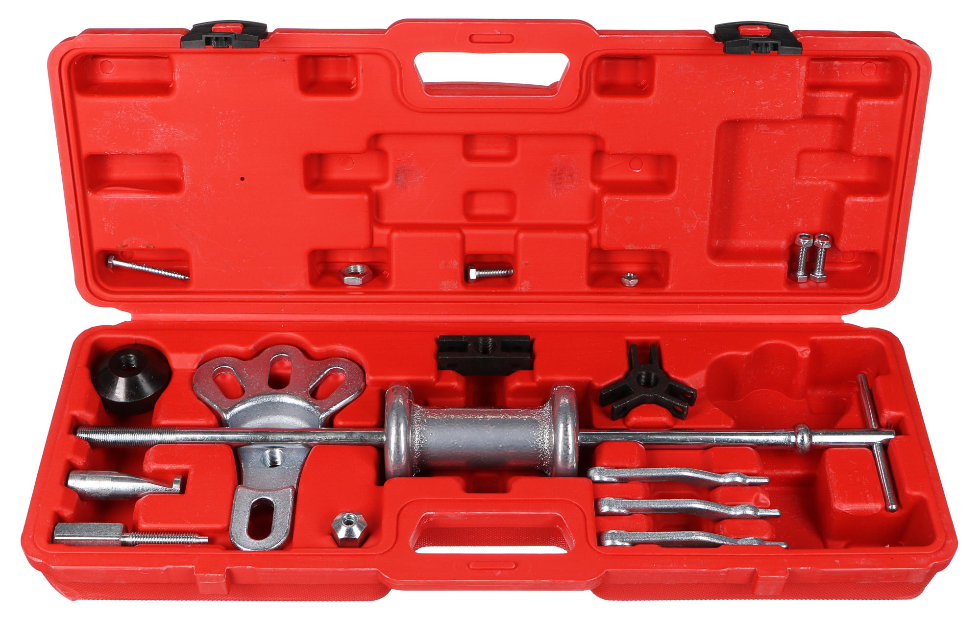 Univerzálna súprava sťahovákov s rázovým klzným kladivom MECHANIC PULLER SET 16