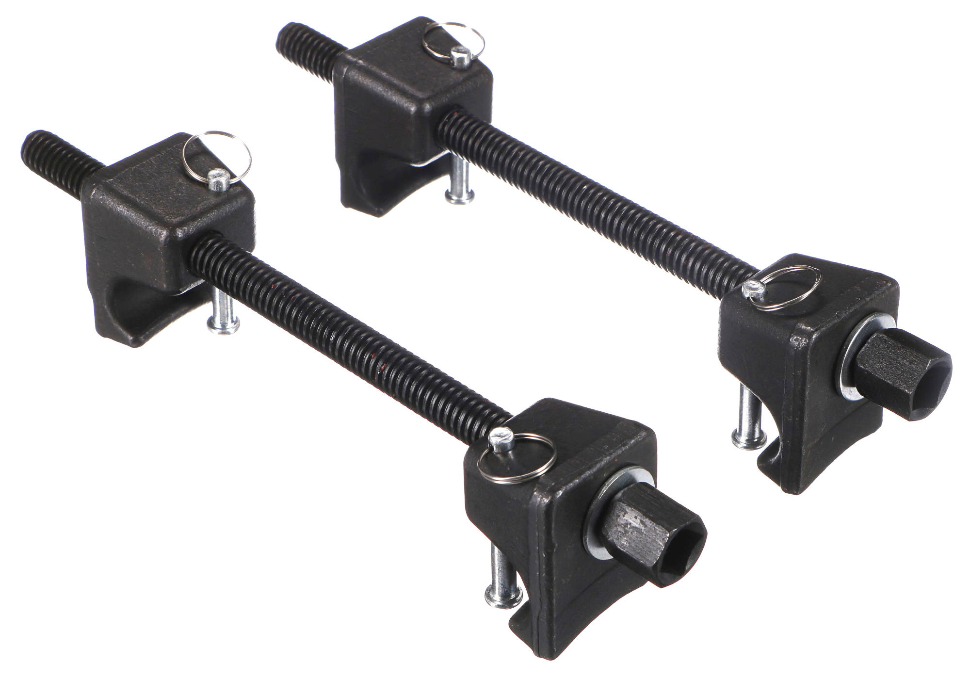 Sťahovák pružín so závlačkou MECHANIC SPRING SET 4, heavy-duty, 380 mm, 2 ks