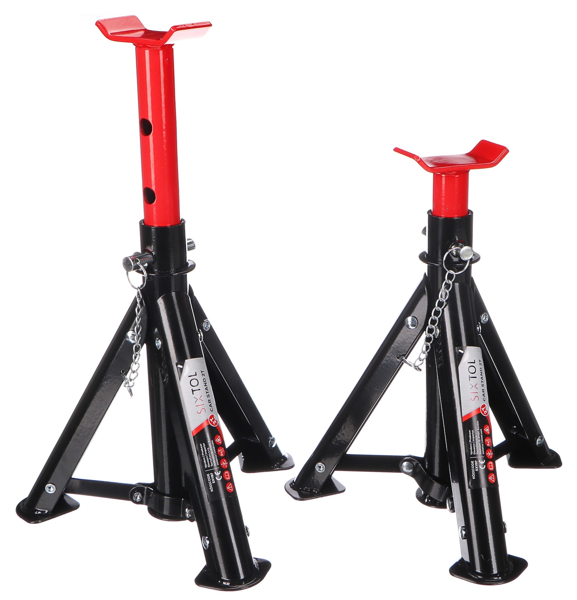 Podstavec pod auto skladací MECHANIC CAR STAND 2T, 2 ks