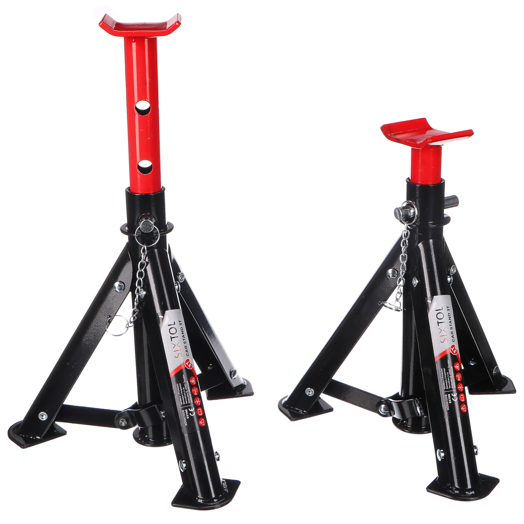 Podstavec pod auto skladací MECHANIC CAR STAND 3T, 2 ks