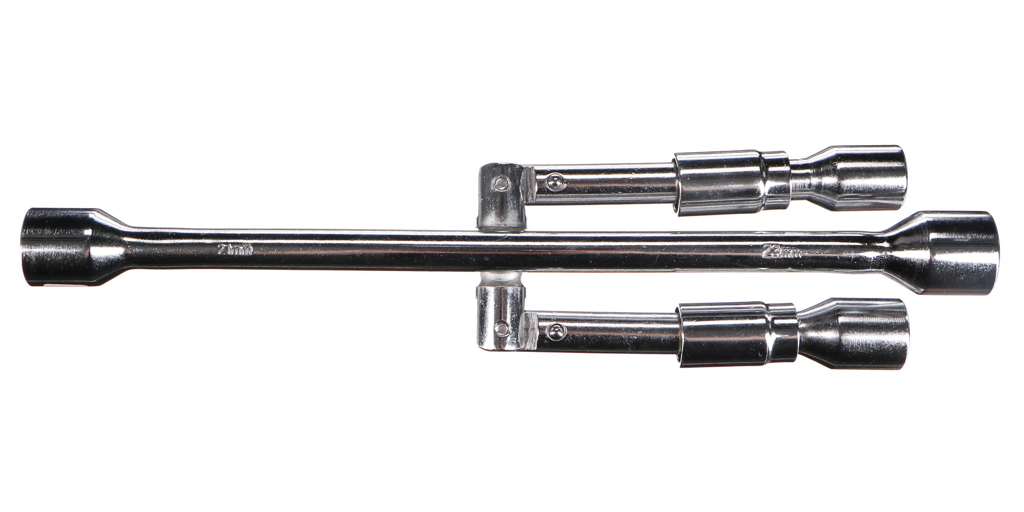 Krížový kľúč na kolesá MECHANIC CROSS WRENCH 1, skladací, 17-19-21-23 mm