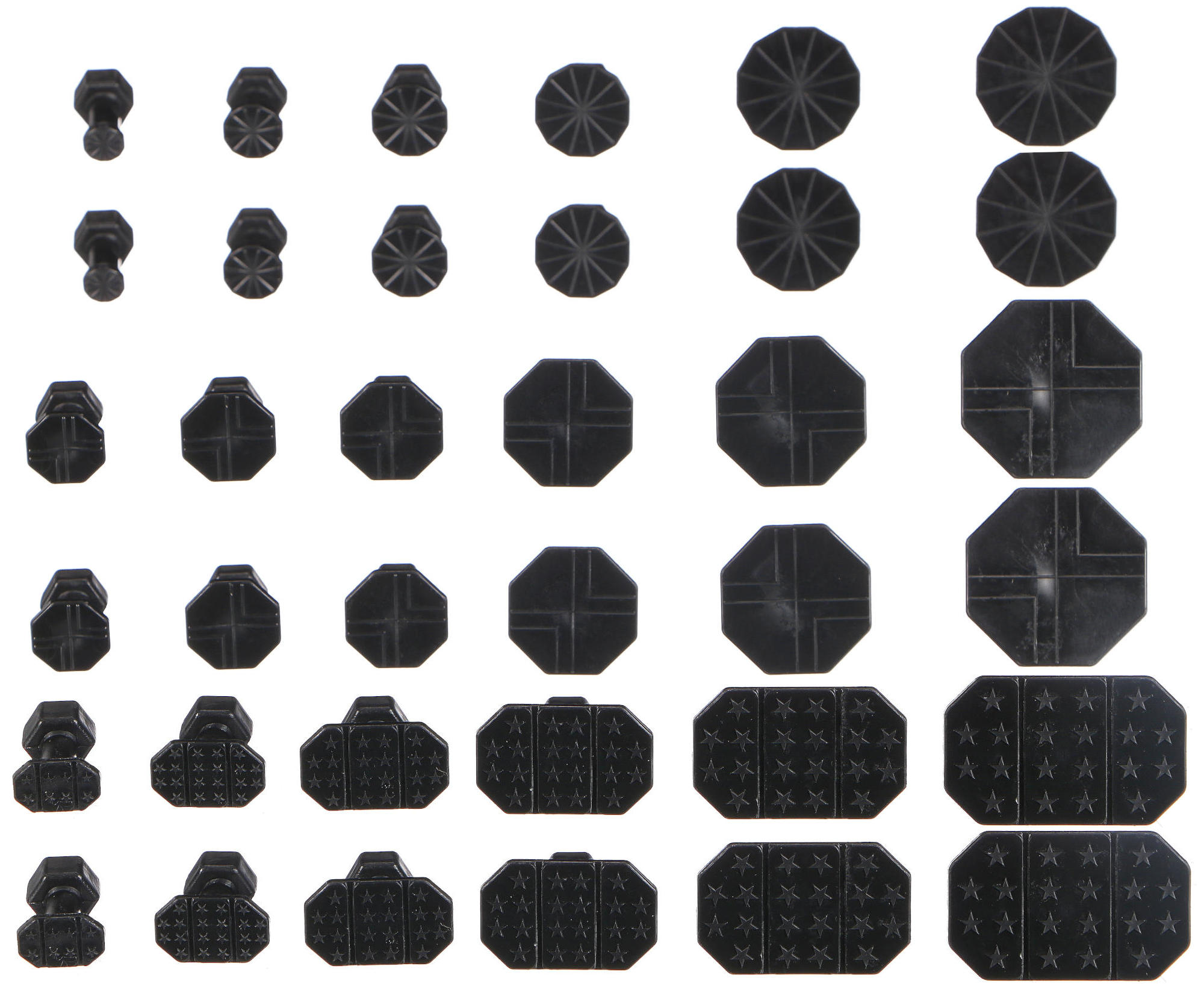 Sada nástavcov na opravu preliačenej karosérie CAR BODY REPAIR SET 40