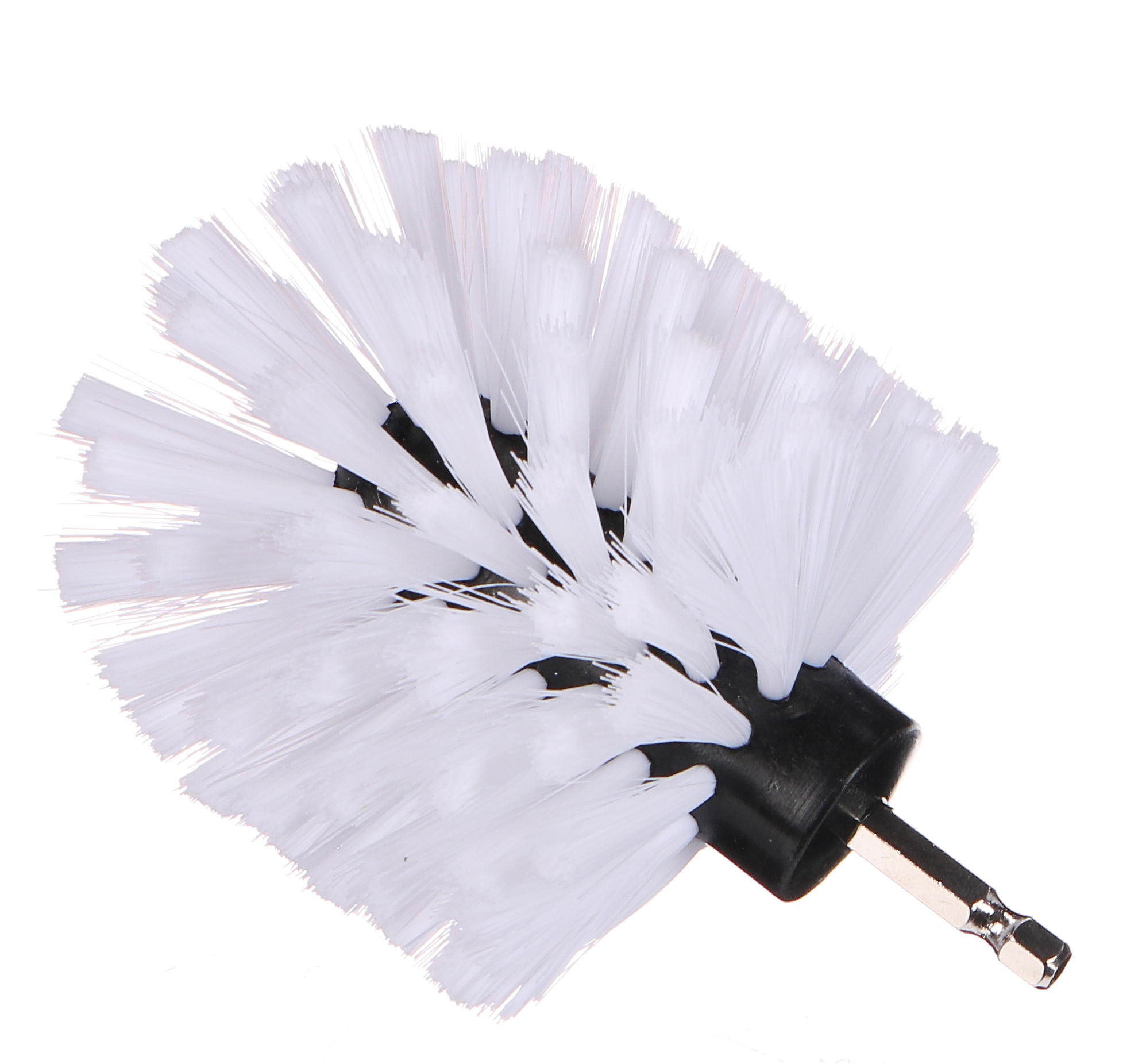 Guľatý kartáč na vŕtačku na čistenie auta CAR DETAILING DRILL BRUSH ONE SOFT, mäkký
