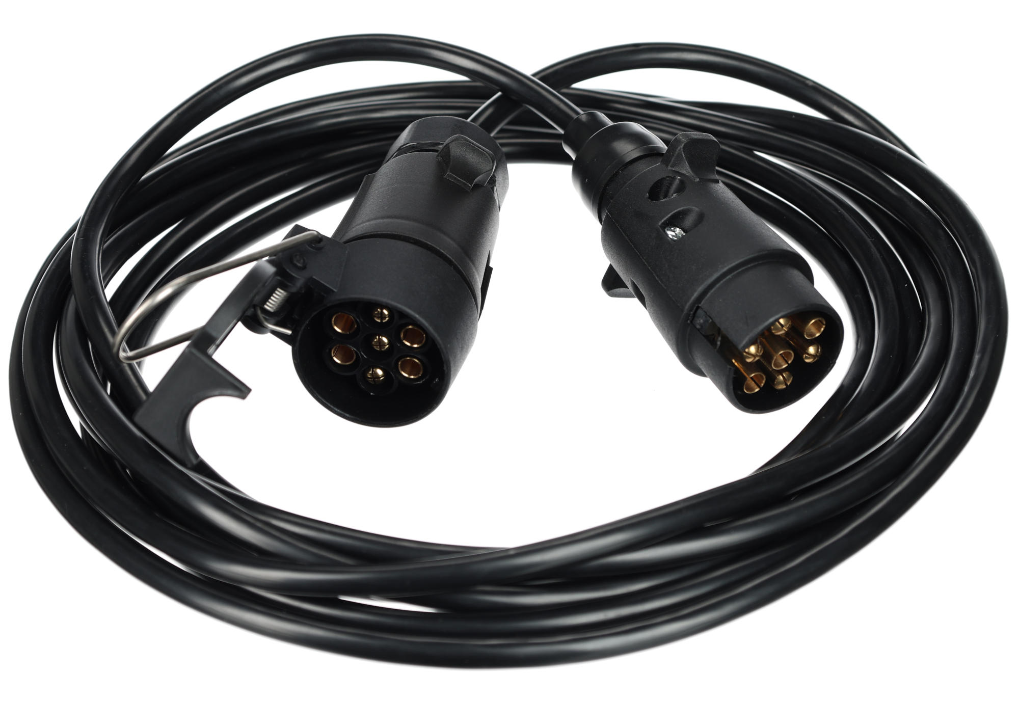 Predlžovací 7pinový kábel - zásuvka + zástrčka TRAILER CABLE 7, 12V, 5m