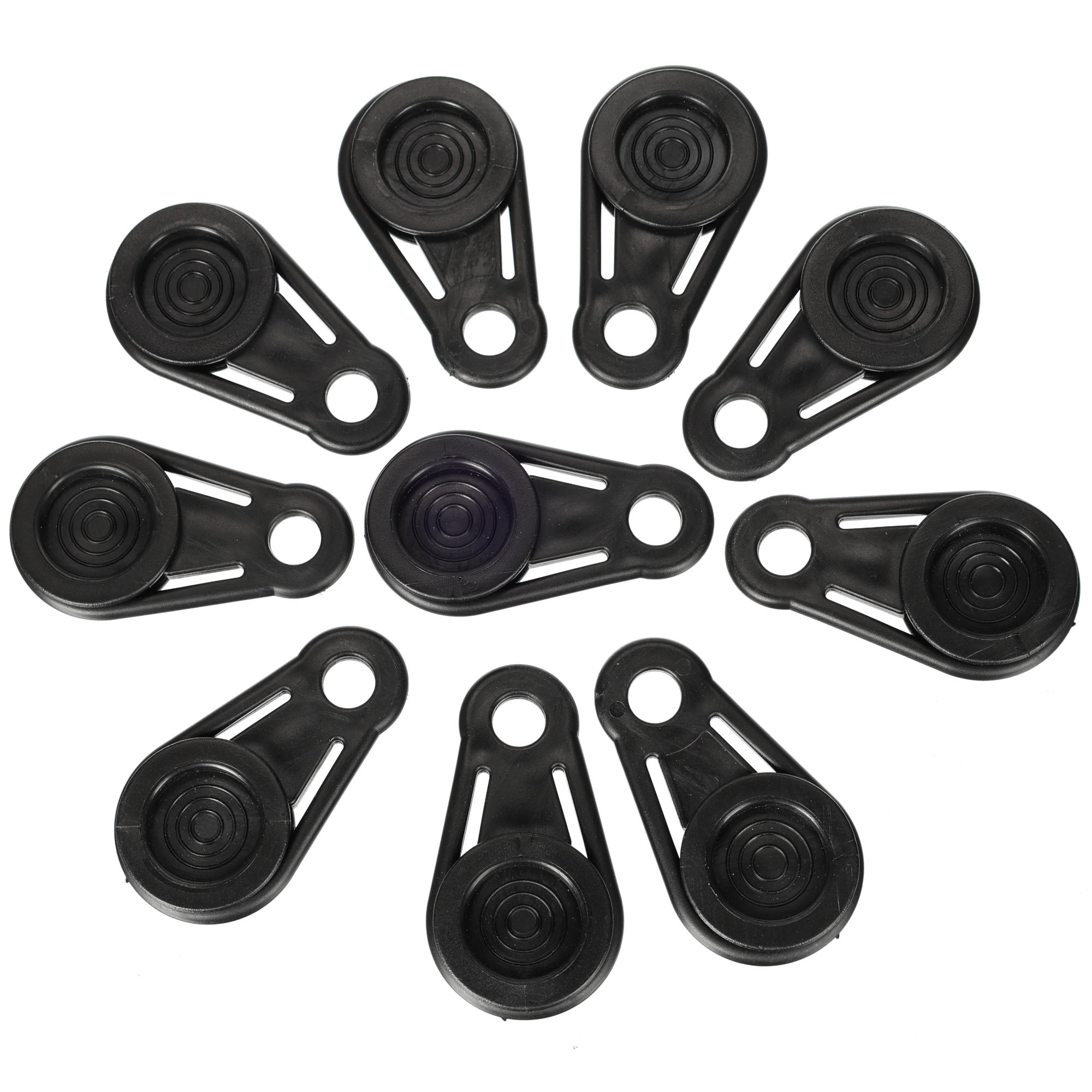 Sada úchytov s okom na upevnenie plachty TRAILER TARP HOOK SET 1, 10 ks