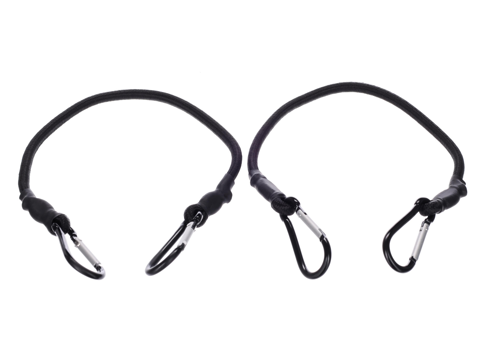 Fotografia produktu: Sixtol Gumové upínacie popruhy/gumicuky CARGO CORD CARABINER 50, 50 cm, 2 ks