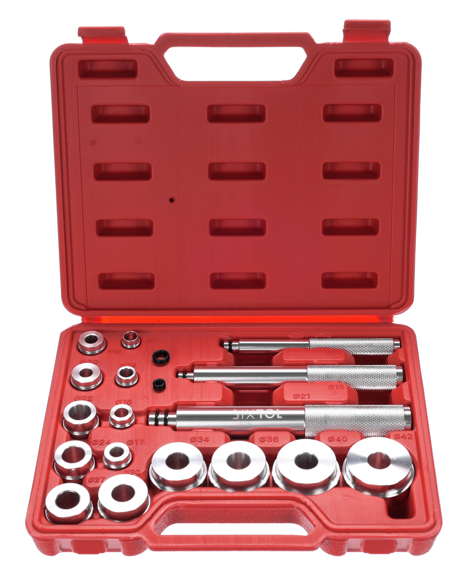 Sada na narážanie ložiskových krúžkov a tesnení MECHANIC SEAL 3, 17 ks