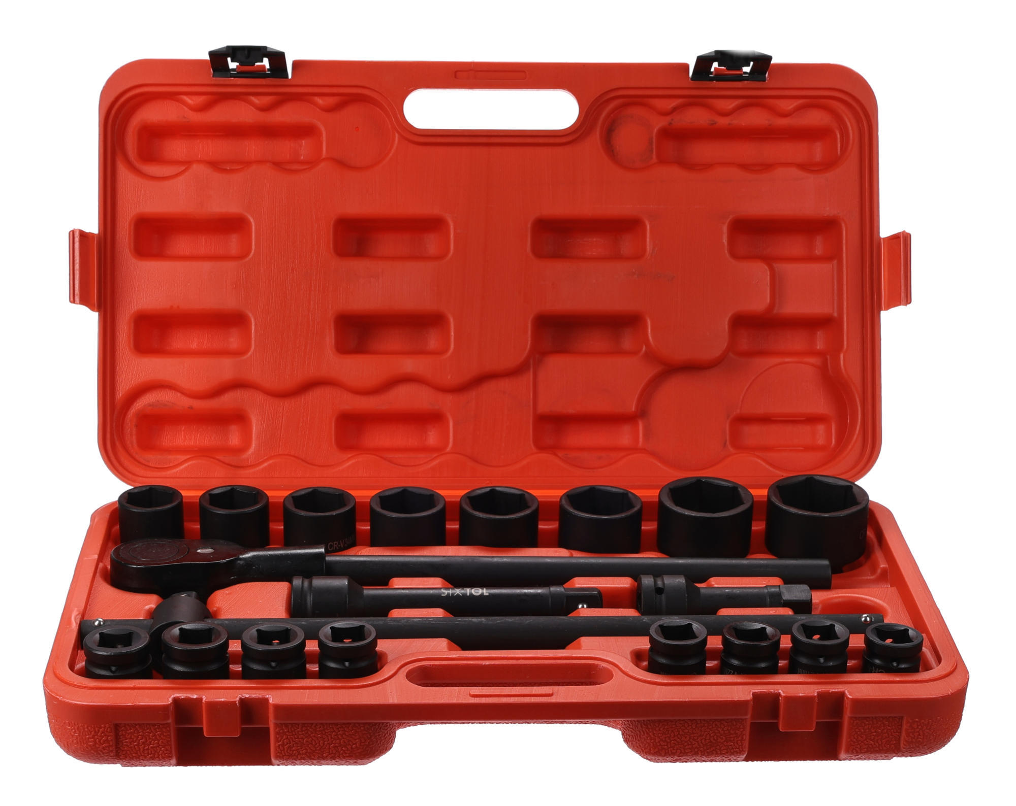 Sada nástrčných hlavíc s račňou MECHANIC WRENCH SET 2, heavy-duty, 21 ks