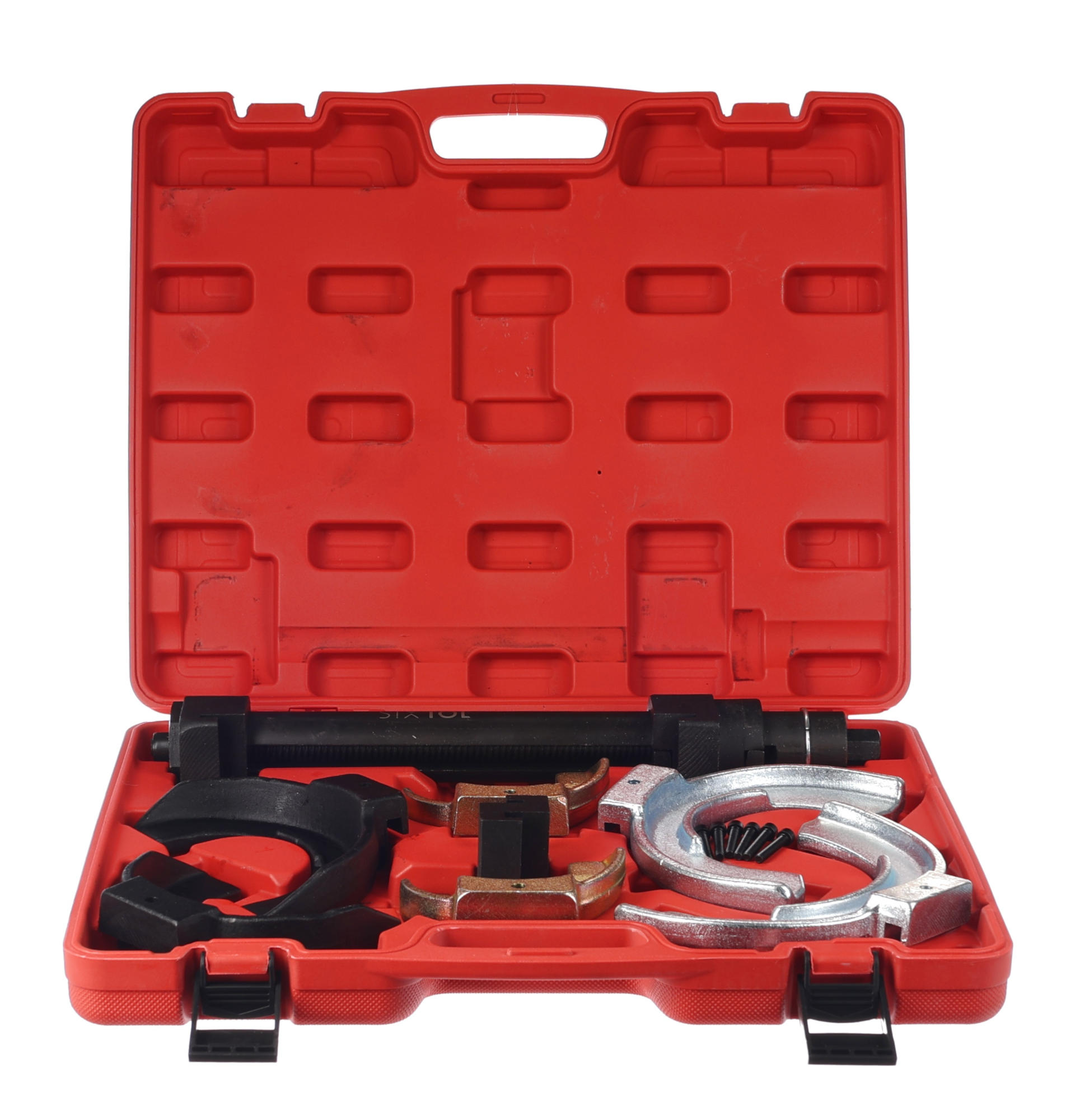 Sada sťahováka pružín tlmičov s vymeniteľnými vidlicami MECHANIC SPRING SET 5