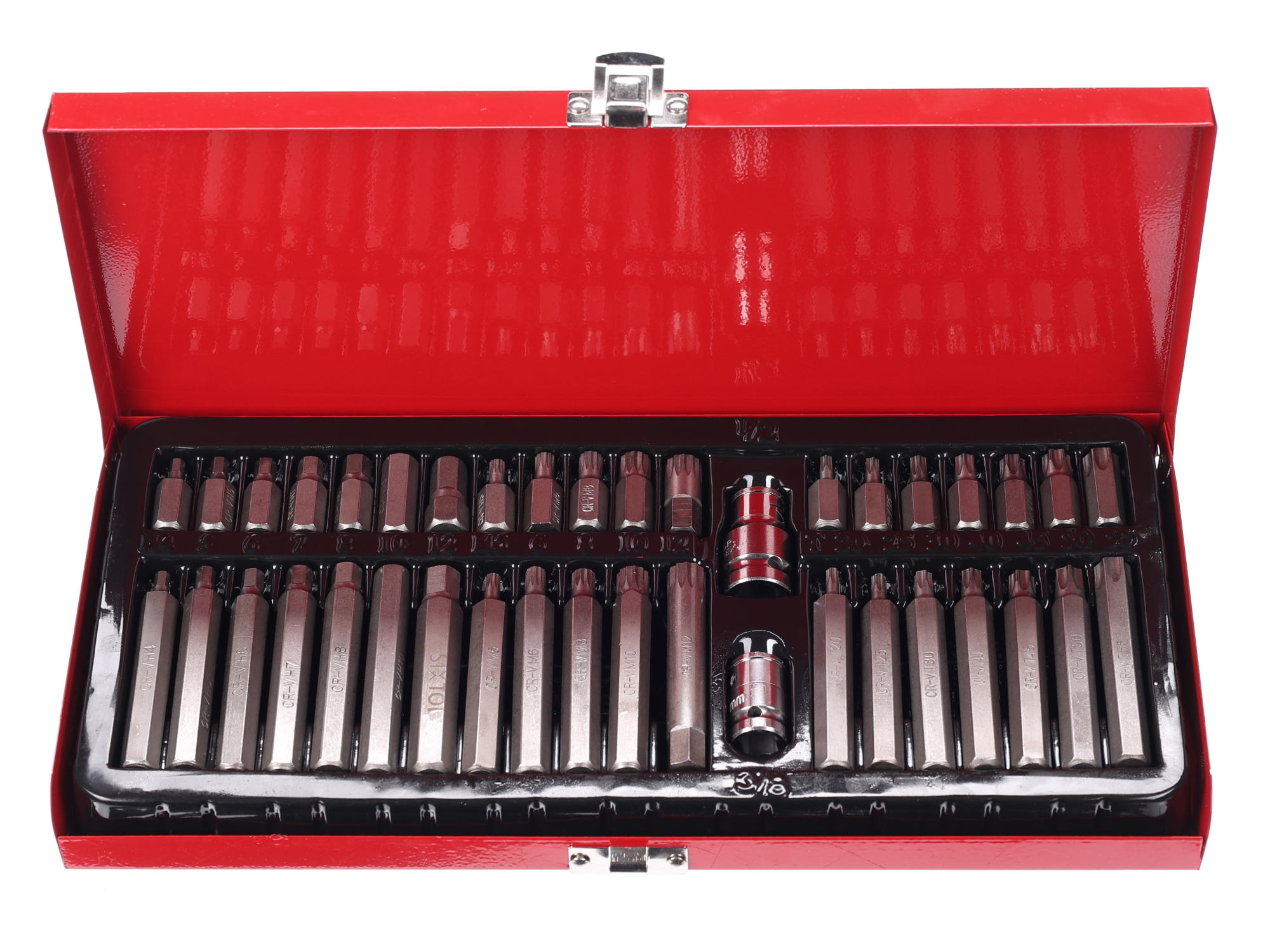 Sada Torx bitov v kovovom puzdre MECHANIC TORX SET 1, 40 ks