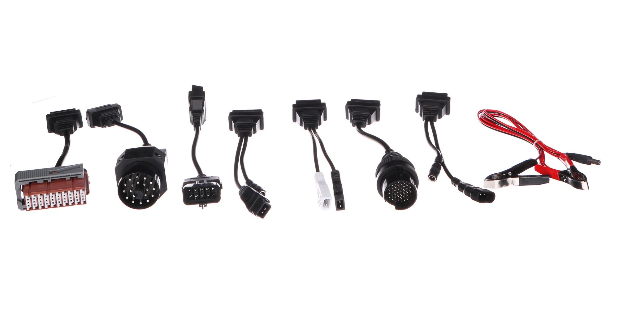 Kompletná sada OBD-II redukcií pre osobné autá MECHANIC CABLE SET 1, 8ks