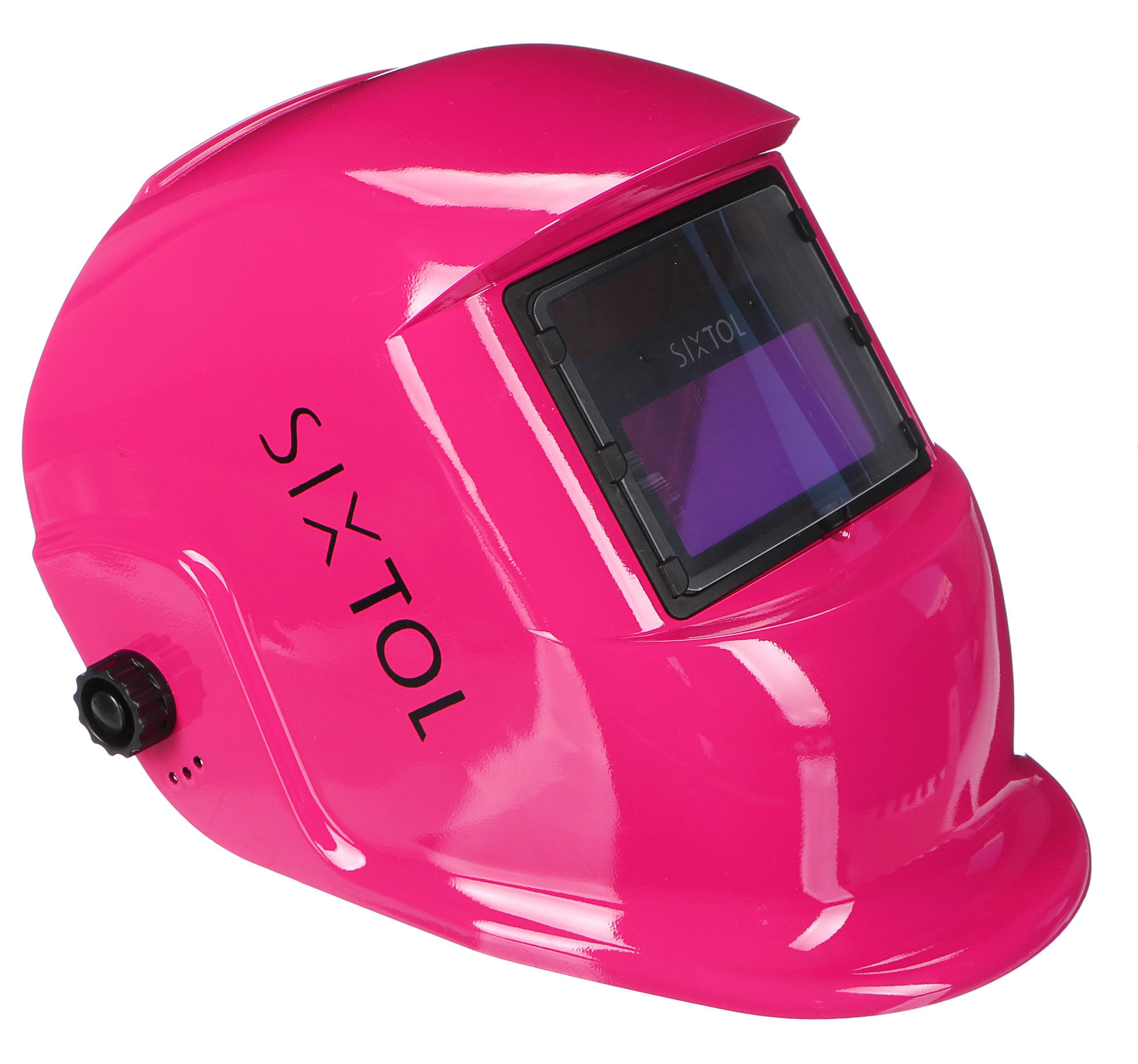 Samostmievacia zváračská kukla WELDING MASK 4, ružová