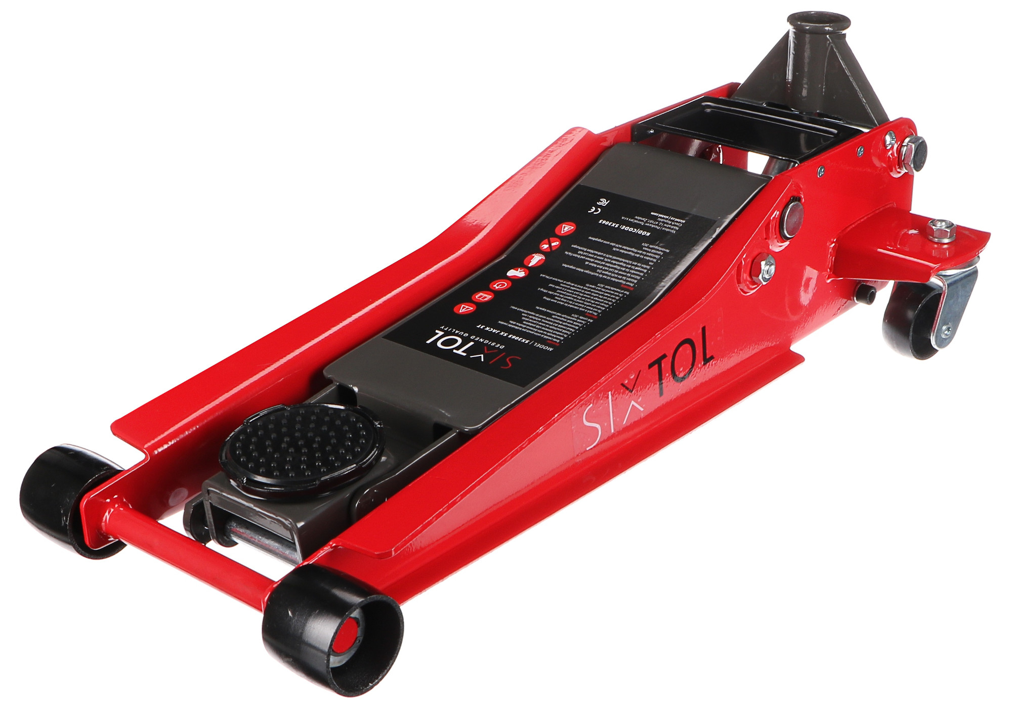 Pojazdný hydraulický zdvihák heavy-duty 3 t nízkoprofilový SX JACK 3T