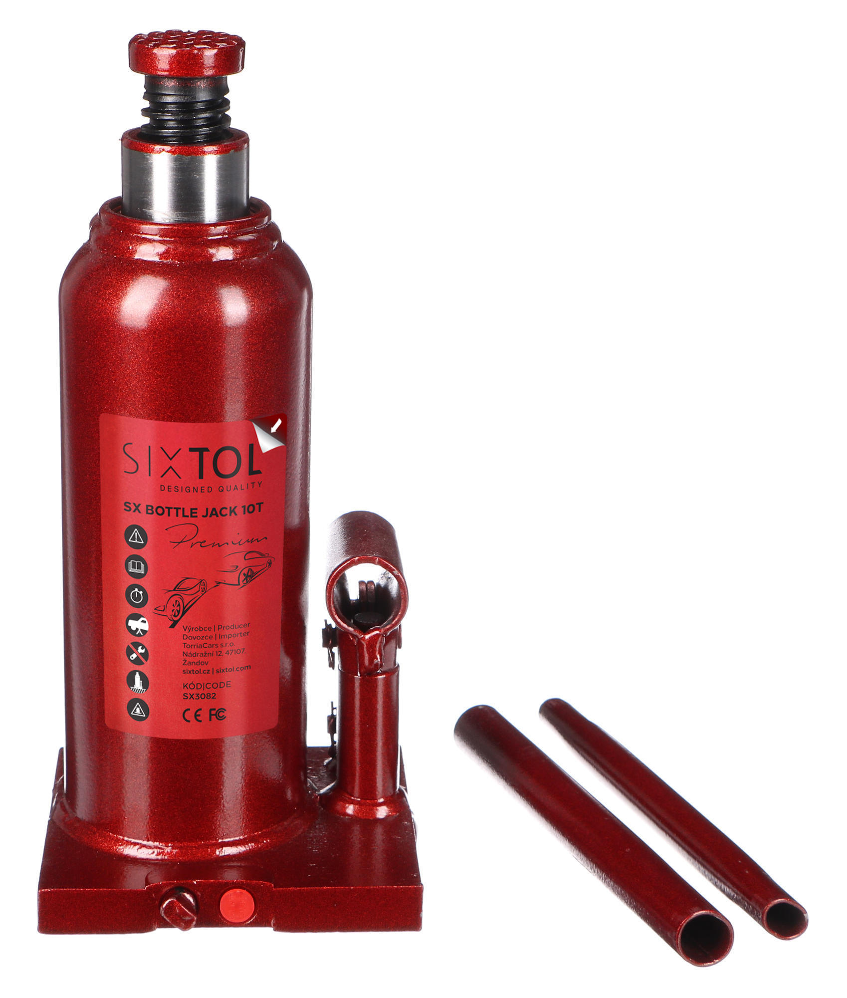 Hydraulický zdvihák panenka SX BOTTLE JACK PREMIUM 10T