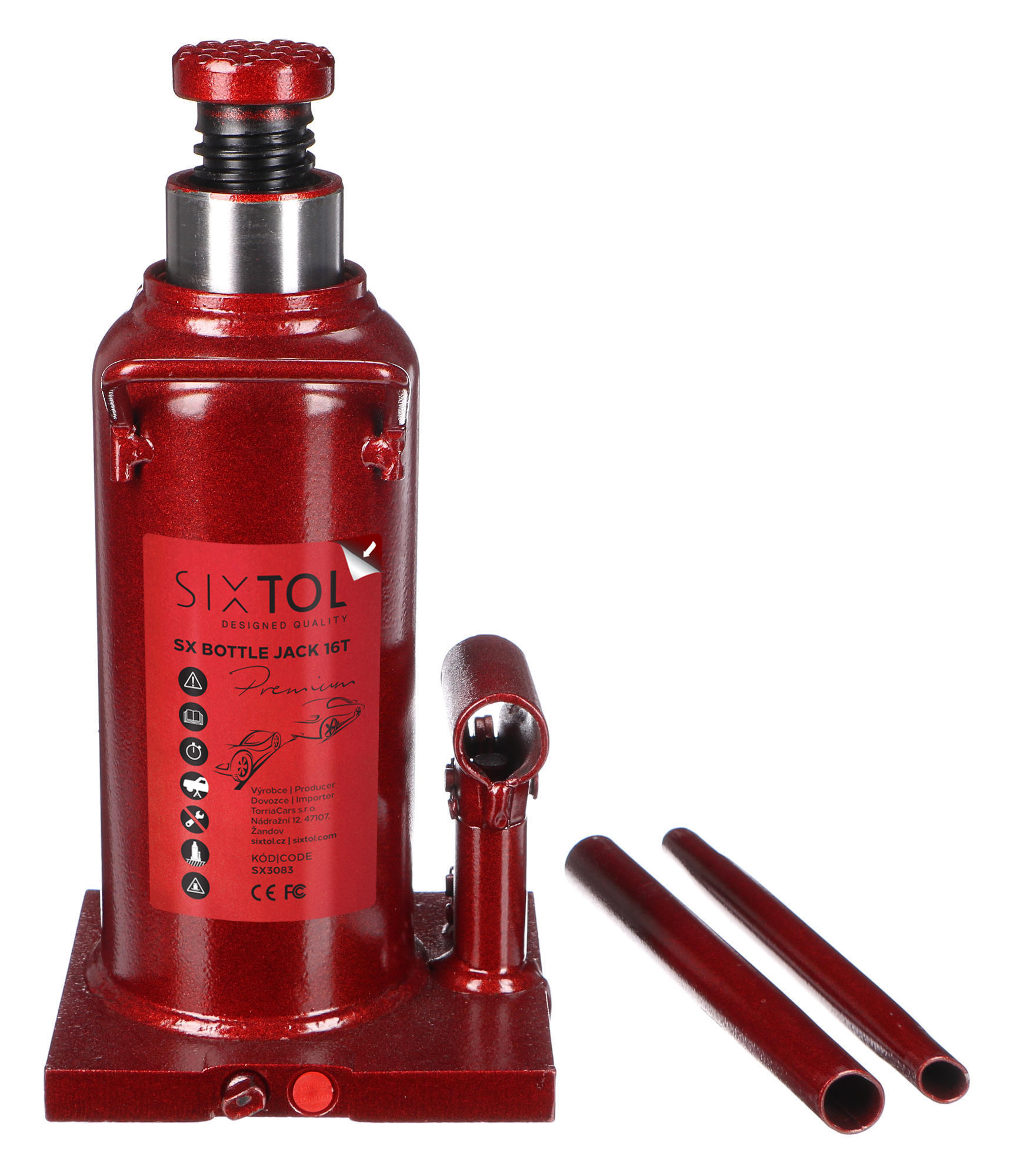 Hydraulický zdvihák panenka SX BOTTLE JACK PREMIUM 16T