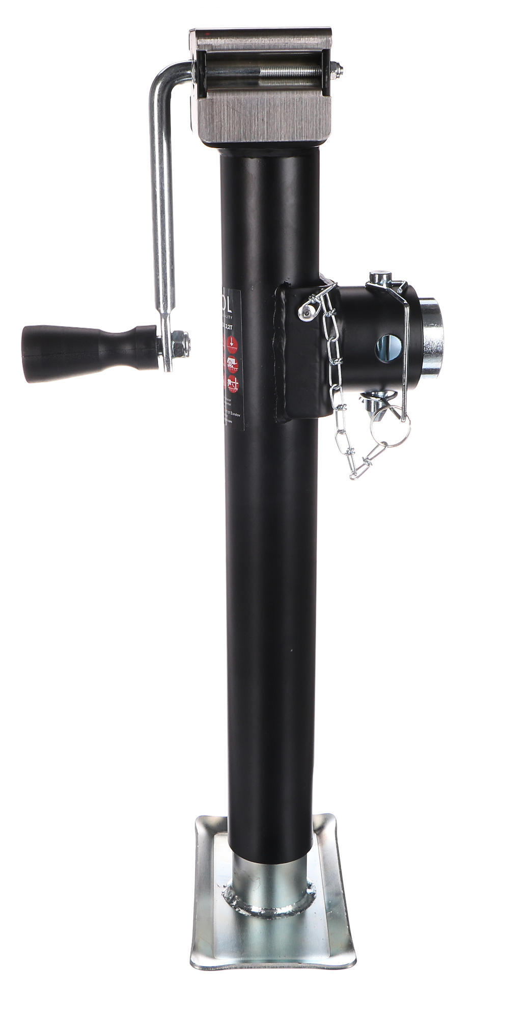 Zdvihák prívesu SX TRAILER JACK 2,2T, zváraný, rúrkový