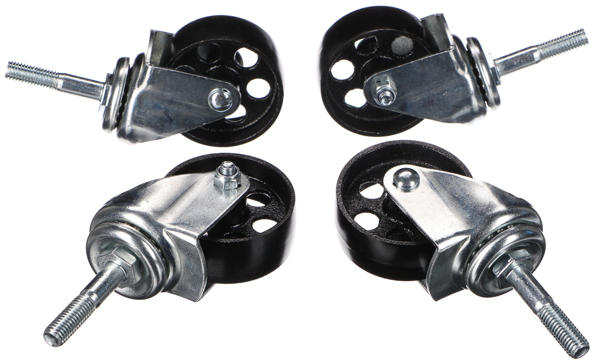 Pojazdné kolieska pre zdvihák prevodovky SX TRANSMISSION JACK 0,5T, 4 ks - náhradná súčiastka