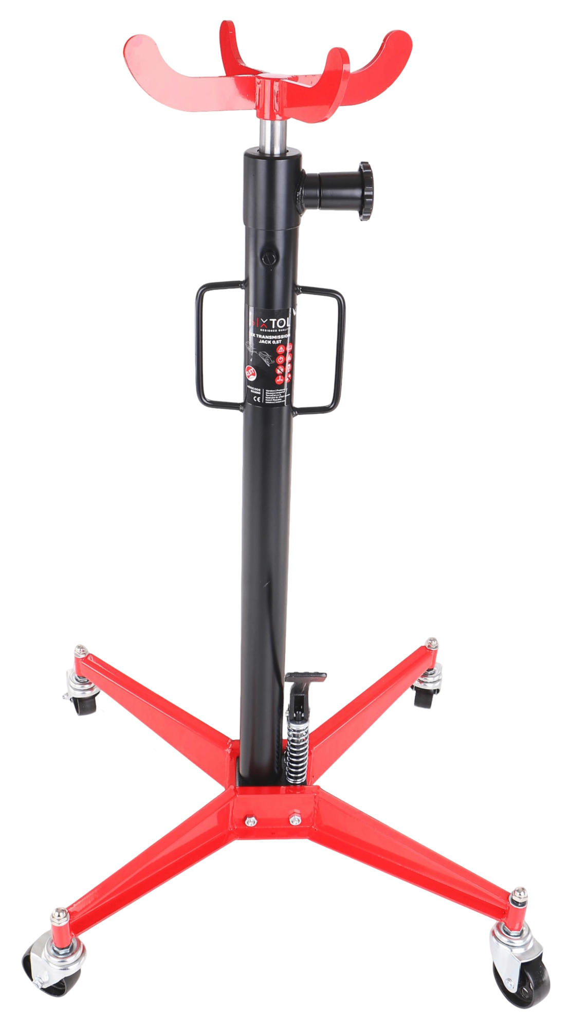Hydraulický zdvihák prevodovky SX TRANSMISSION JACK 0,5T, 109 - 189 cm, automatický ventil