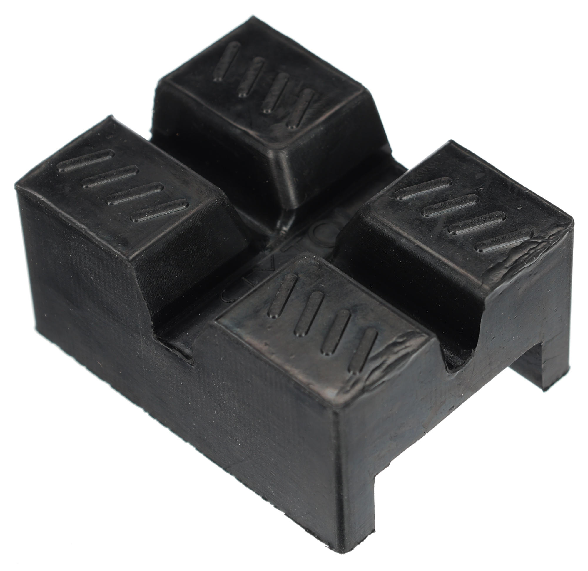 Gumená podložka pre skladací podstavec pod auto MECHANIC CAR STAND, 83x62x40 mm