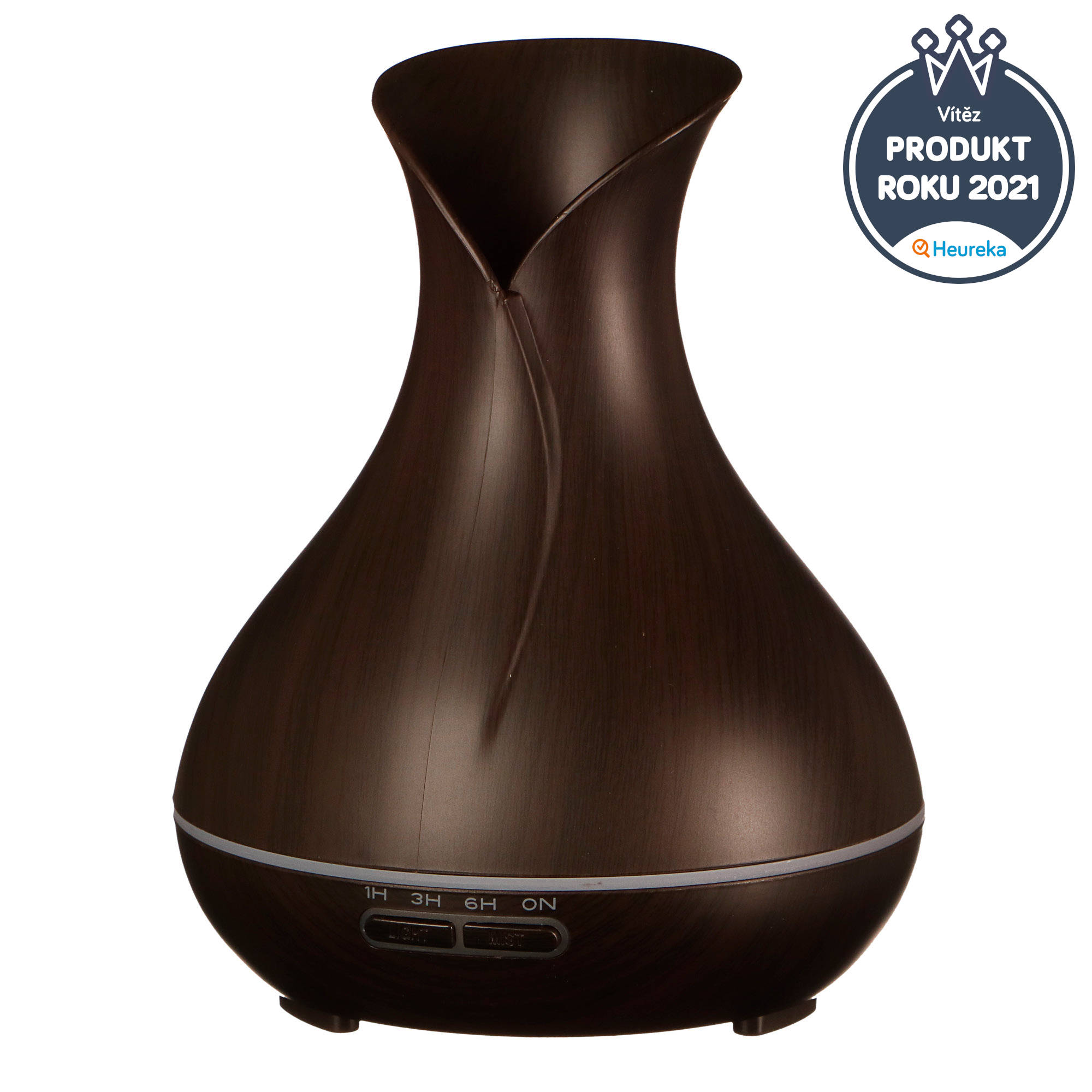 Aroma difuzér Vulcan tmavé drevo 350ml