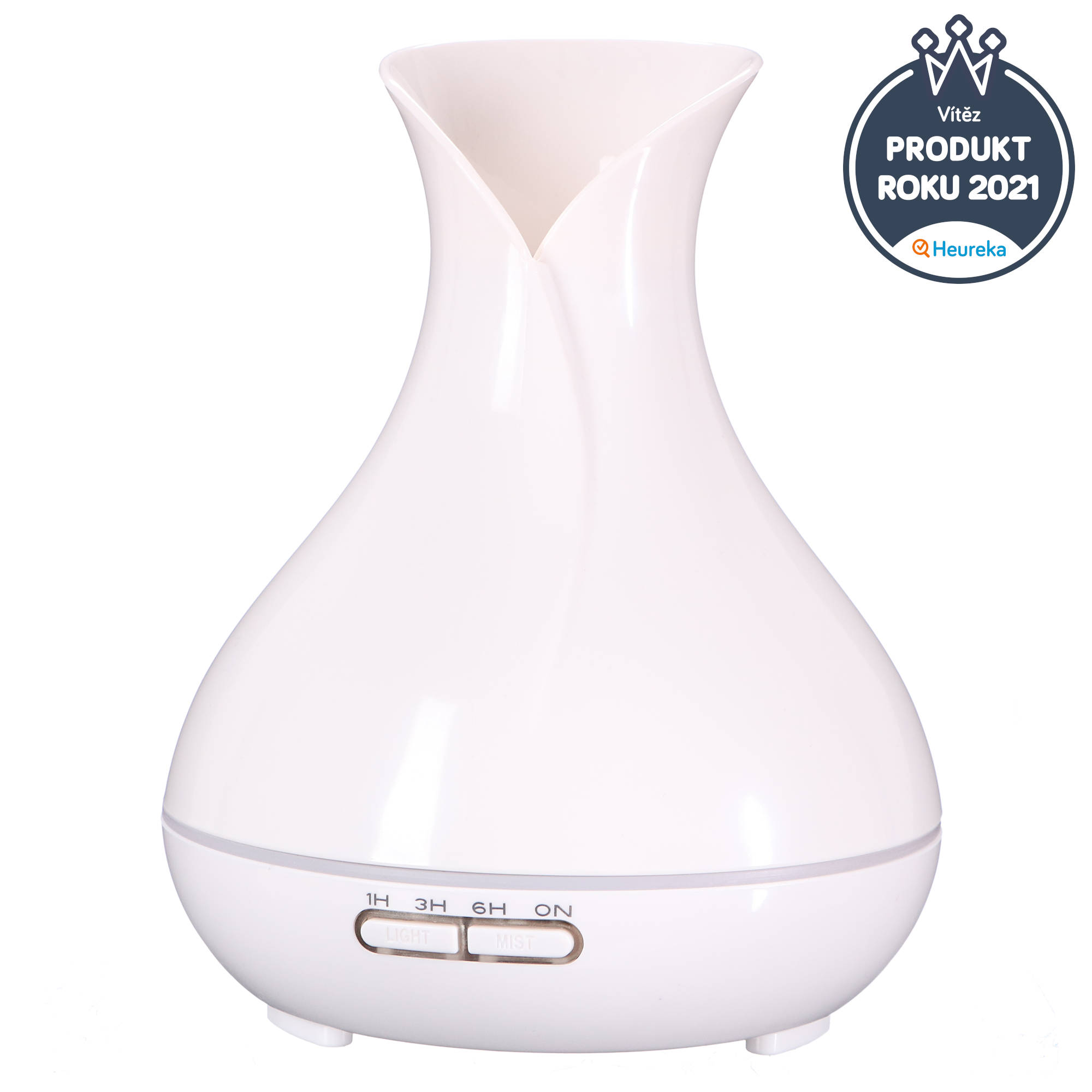 Aróma difuzer Vulcan biely lesk 350ml