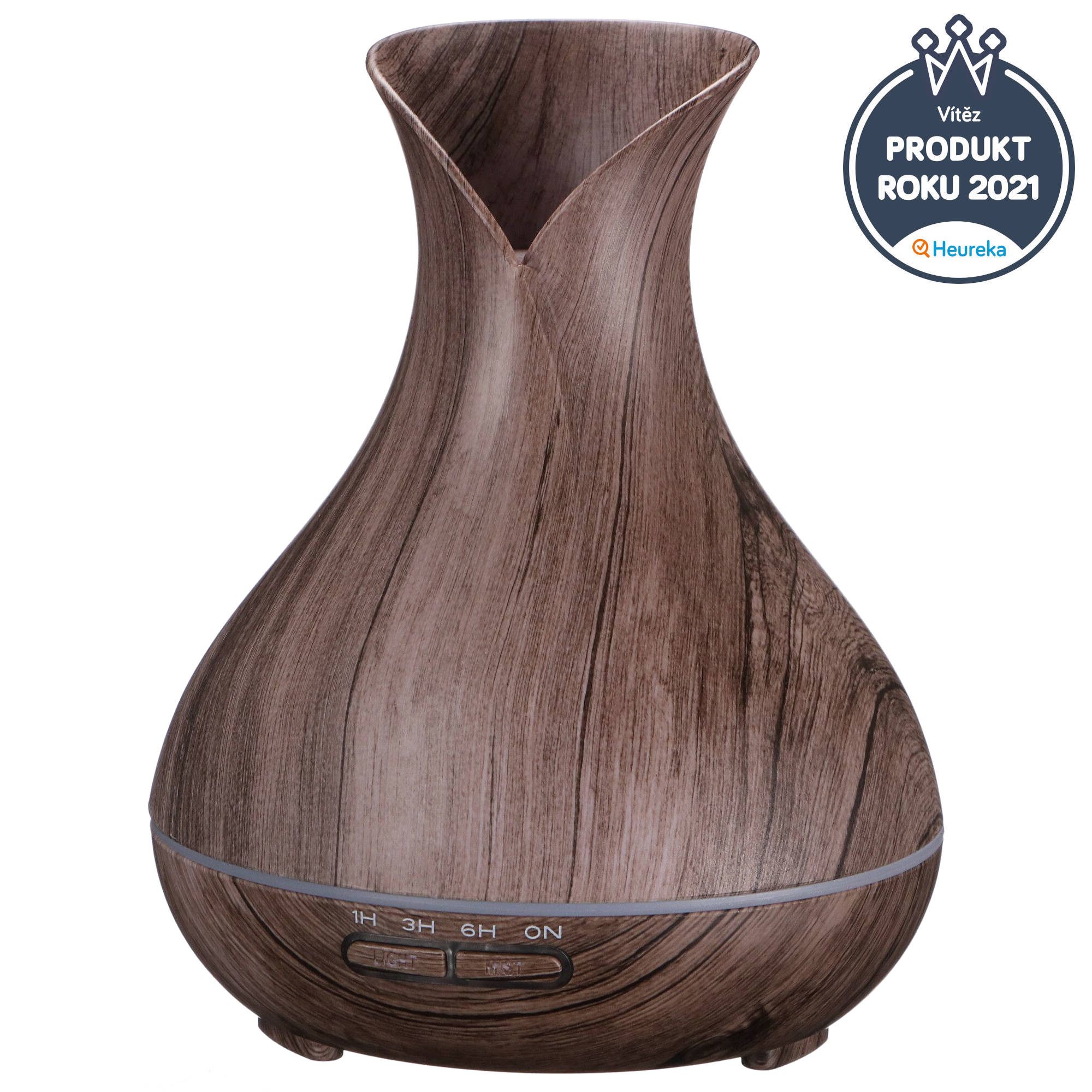 Aroma difuzér Vulcan šedé drevo 350ml