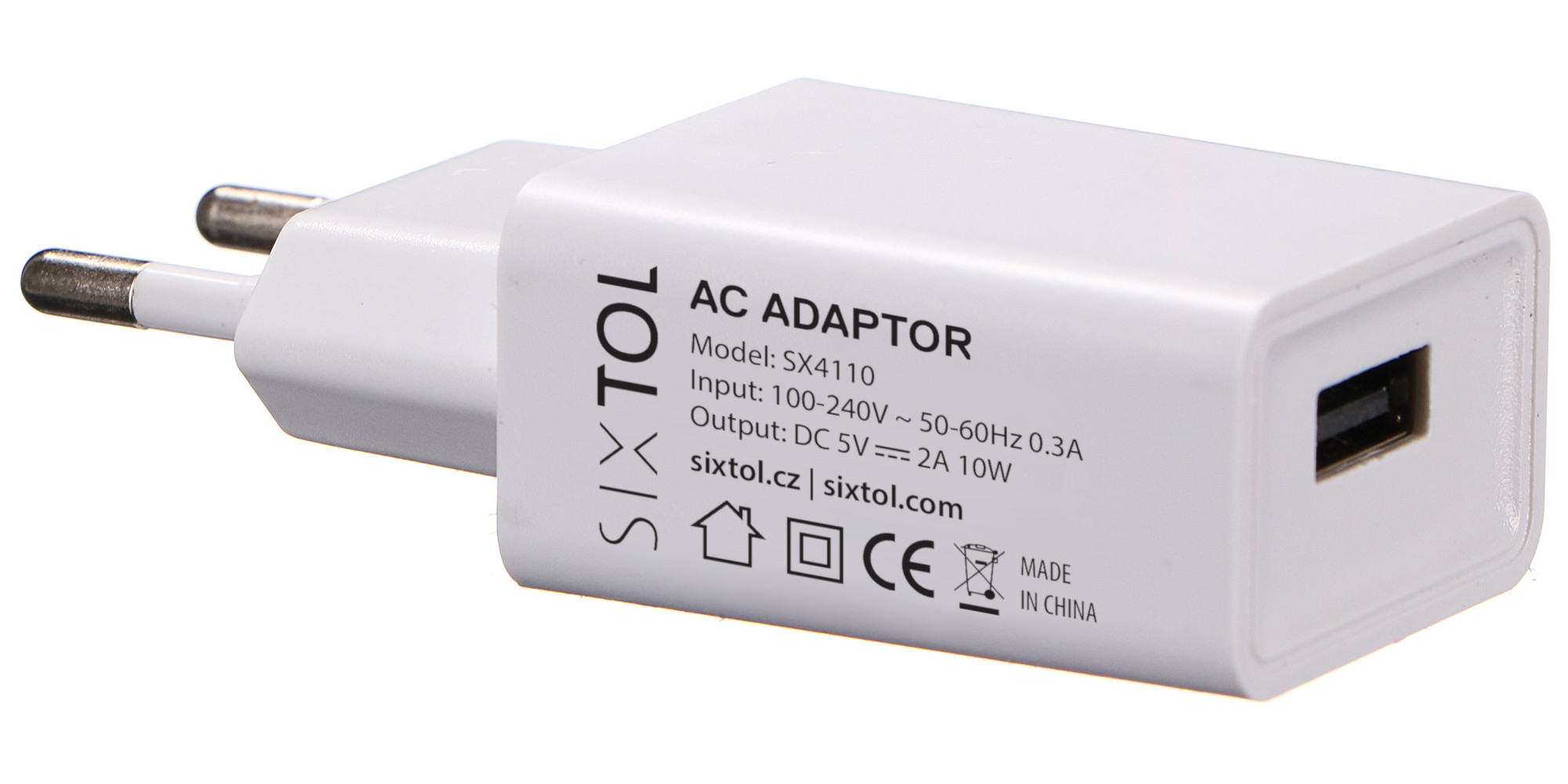 Univerzálny USB sieťový adaptér 5V/2A, pre difuzéry Car Flame, Bloom a Honey