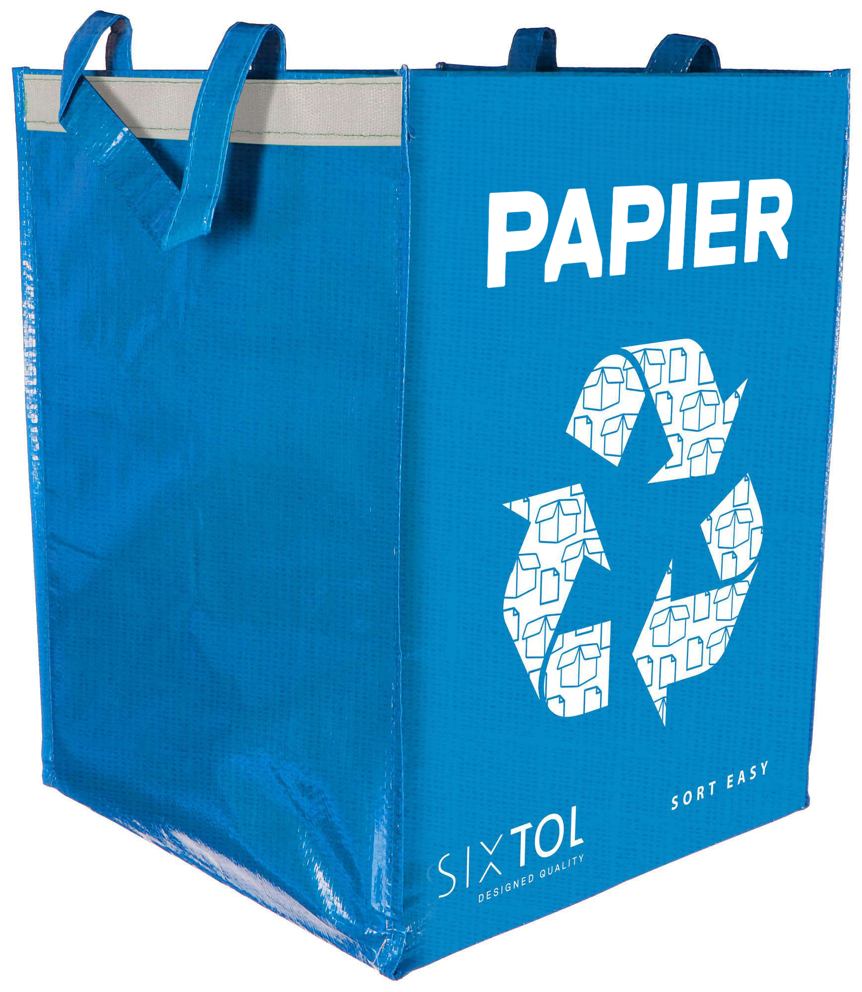 Taška na triedený odpad SORT EASY PAPIER, 30x30x40 cm, 36 l