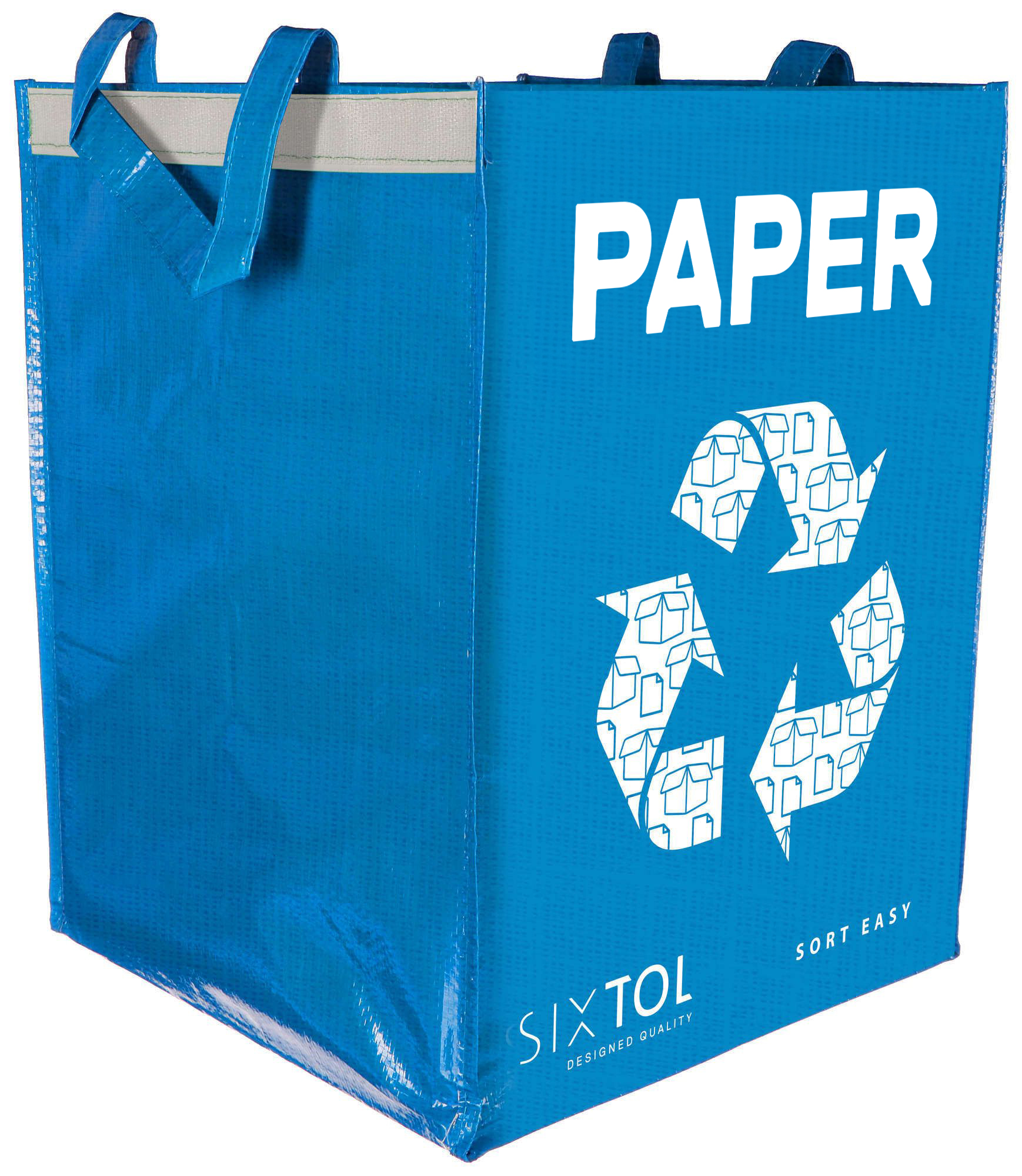Taška na triedený odpad SORT EASY PAPER EN, 30x30x40cm, 36l