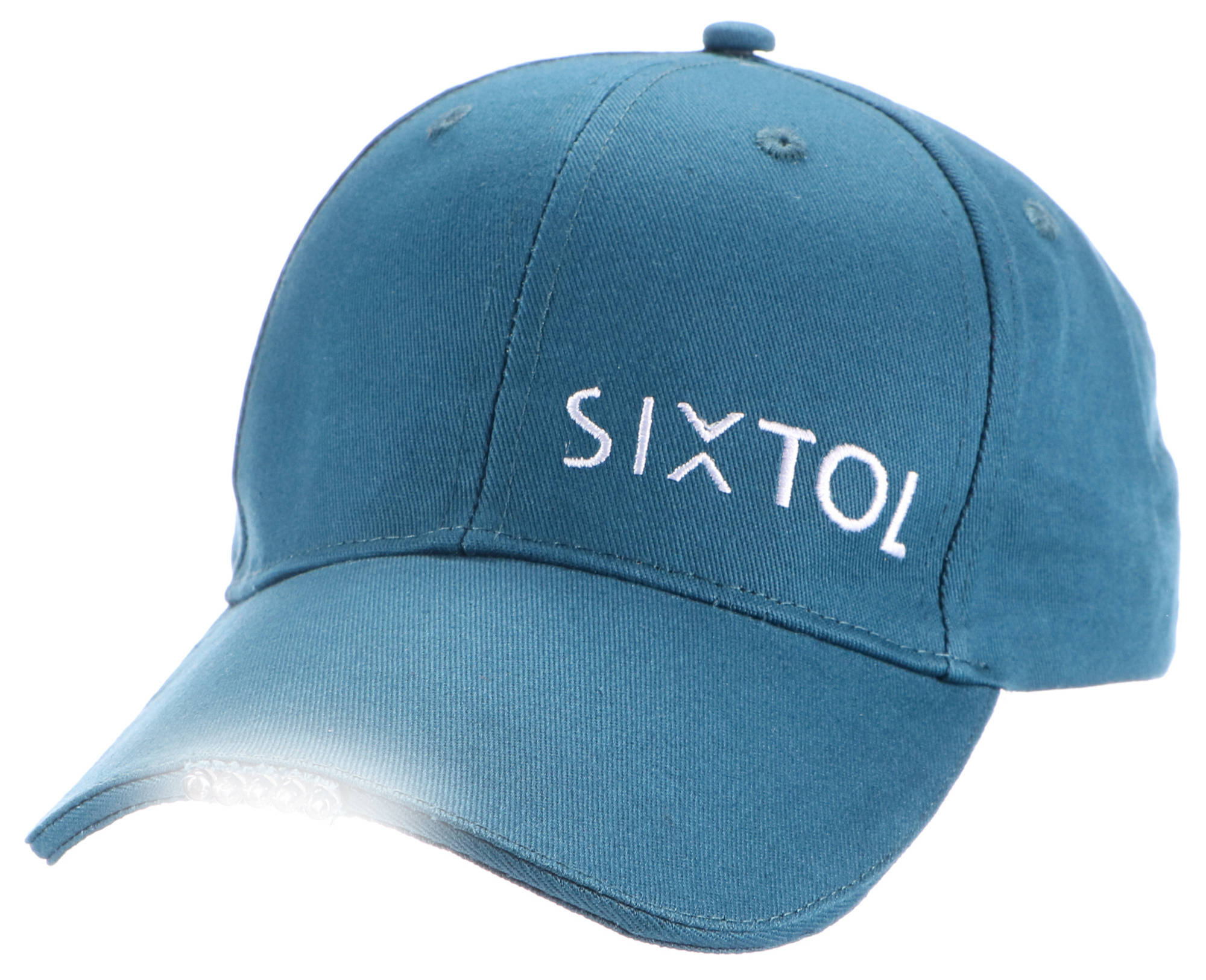Šiltovka s LED svetlom B-CAP 25lm, dobíjacia, USB, univerzálna veľkosť, modrá