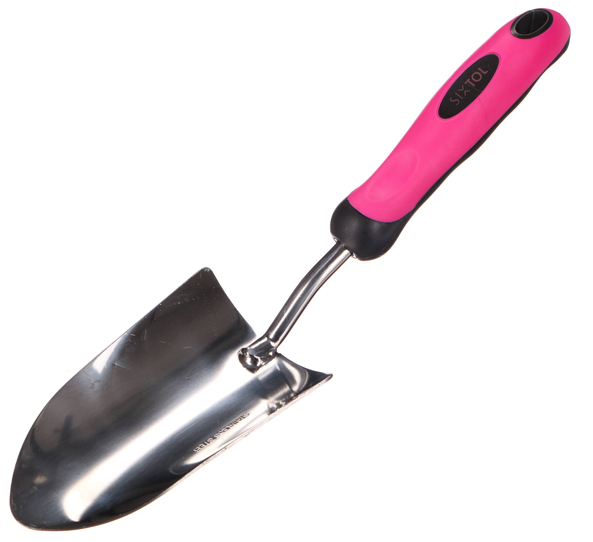 Záhradná lopatka GARDEN PINK ONE, nerez, 33 cm