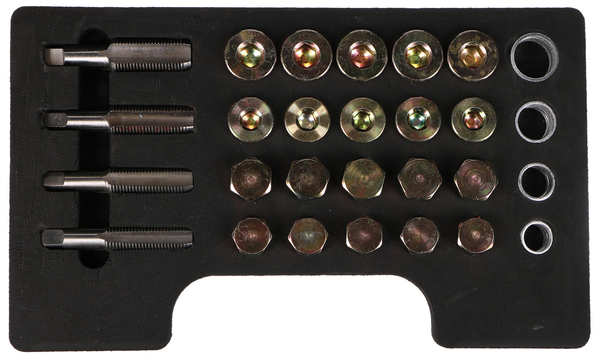 Sada na opravu závitov olejových vaní MECHANIC OIL PAN SET 64, 64ks
